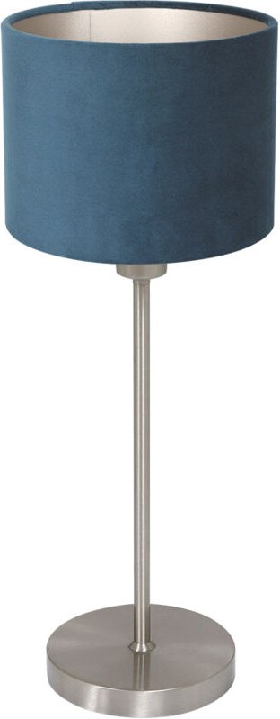 Mexlite - tischlampe - Noor - blau stahl - metall textil -