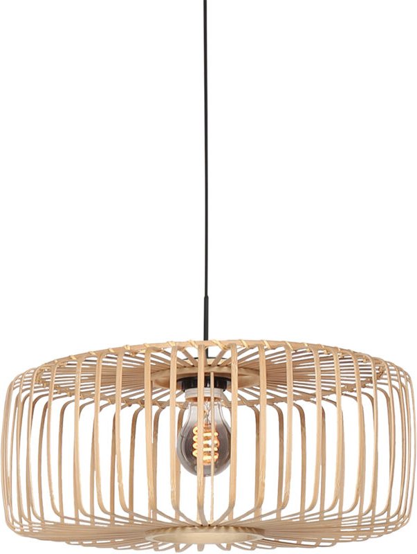 Mexlite - hängeleuchte - HaloSwap - natürlich - bambus - E27 -
