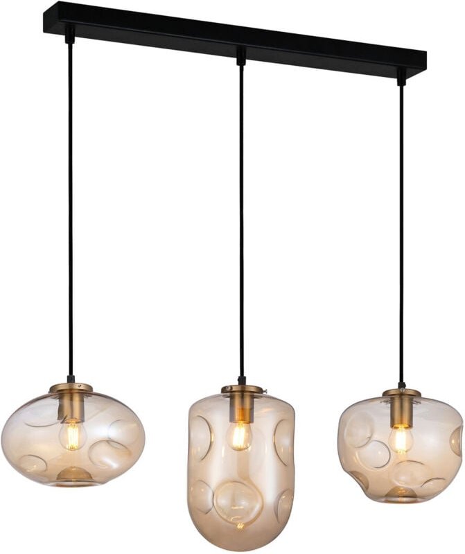 Italux - Hatella Moderne 3-flammige Stab-Pendel-Deckenleuchte, E27