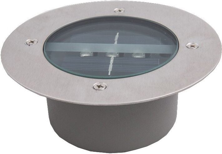 Solarleuchte für den Außenbereich, 4 Stück, 3 LED-Spot-Solar-Gartenlampen, wasserdicht IP65, dekorative Rasenleuchte für...