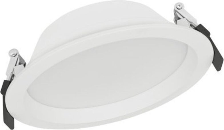 Downlight alu LED-Bad-Einbauleuchte 14 w IP44 Weiß - Ledvance