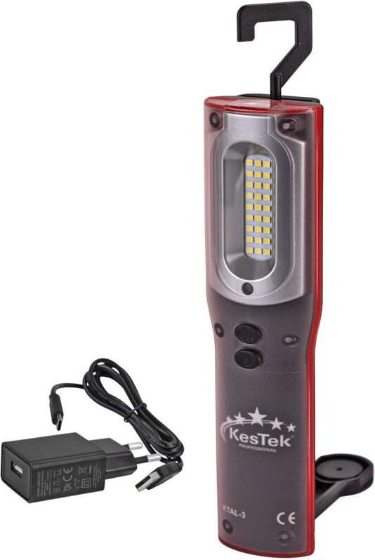 Kestek LED Arbeitsleuchte 1000 Lumen Taschenlampe Akku Magnet Werkstatt Lampe