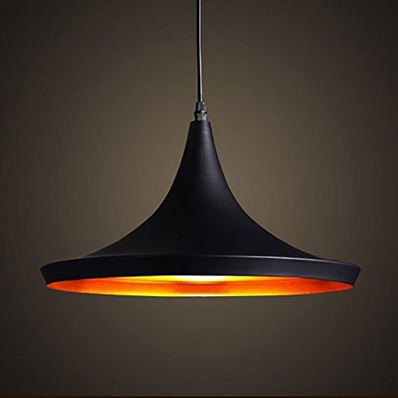 E27 Metall Retro Pendelleuchten, Antike Deckenlampe, Industrielampe, Antike Hängelampe, led Lampe, Aluminium Vintage Dec...