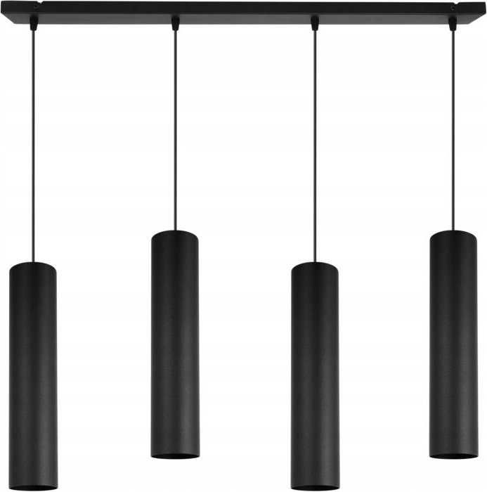 Moderne Deckenhängelampe Schwarze Led-Lampe