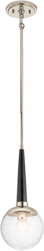 Marilyn Kichler 1-Licht-Anhänger Nickel poliert