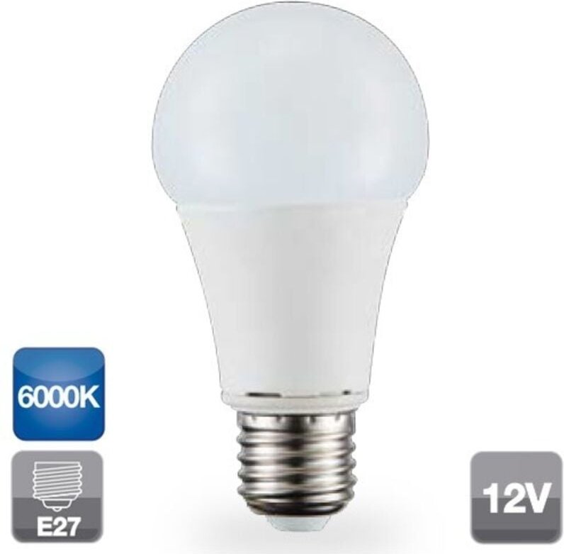 LED Birne 12V 9W E27 Standard 6000K 806 lm GSC 2002319