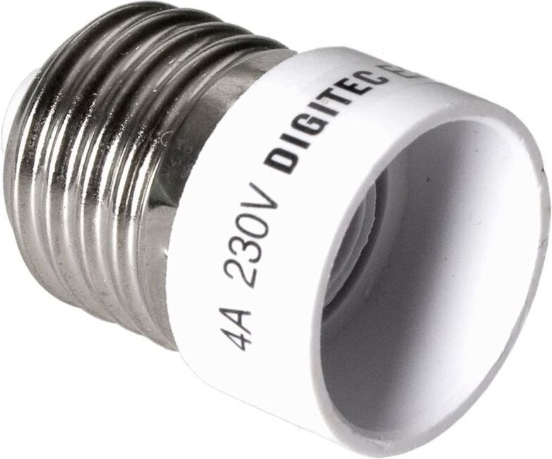 EDM - E27-auf-E14-Lampenfassungsadapter (nur 12-V- oder niedrigere Installationen)