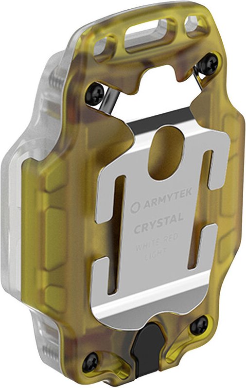 F07001Y Crystal Yellow Mobile Kleinleuchte led Gelb, Transparent - Armytek