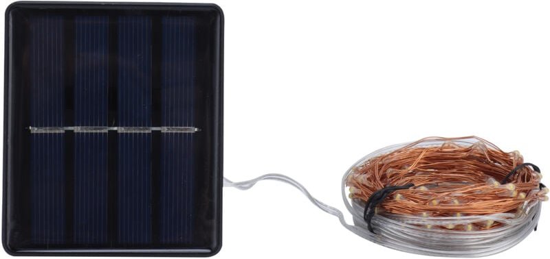 300 LEDs, 32 m lange Solar-Lichterkette mit 8 Beleuchtungsmodi, Gartendekoration, solarbetrieben (weißes Licht)