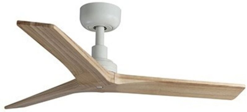 Klim s Ventilator ohne Licht weiß/Eiche Ø92cm