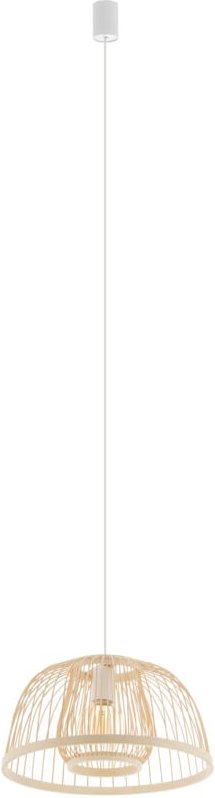 Hängelampe Krabi 1 E27 Naturholz Nowodvorski 11158