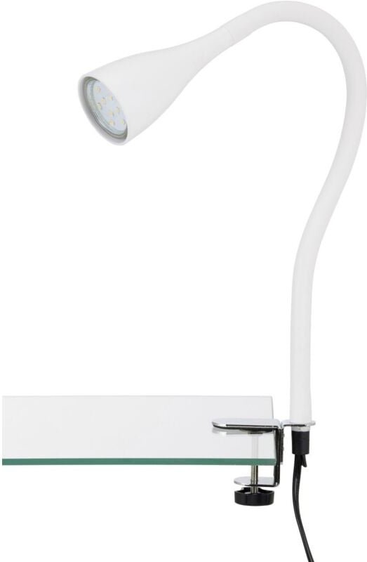 Led Klemmleuchte Elasti weiß Leselampe Klemmlampe Bettlampe - Briloner
