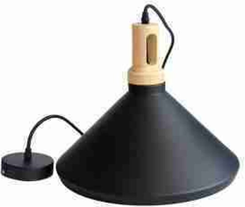 LED3764 VT-7535 1W LED Designer Solarleuchte Schwarz Gehäuse 6000K+3000K