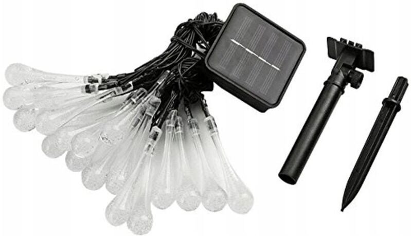 Solar Gartengirlande 7 m, 30 LED