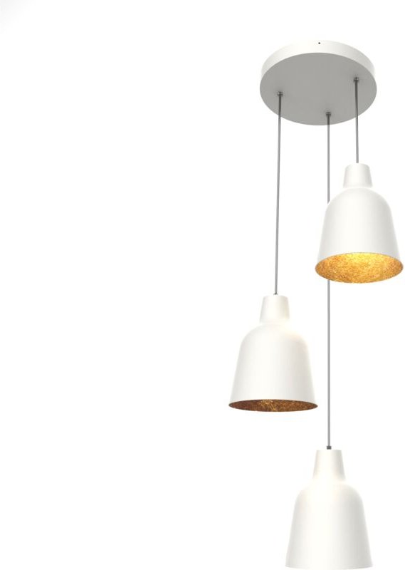 Dong sospensione compo bianco foglia