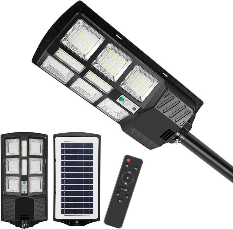 Randaco 280 LED Solarlampen für Außen Bewegungsmelder IP67 Solarleuchte Solarlampe 300w Wasserdichte Wandleuchte Garten ...