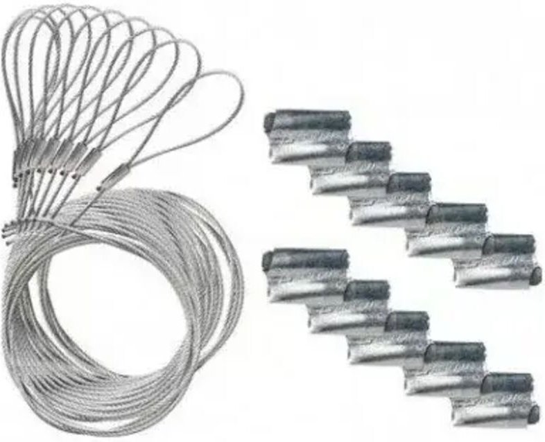 XP25FR 10er-Pack Express-Aufhängesysteme N2 5 Meter - Gripple