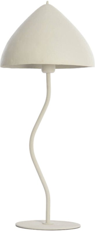 Tischlampe - Elimo - beige - metall - E27 - - Light&living