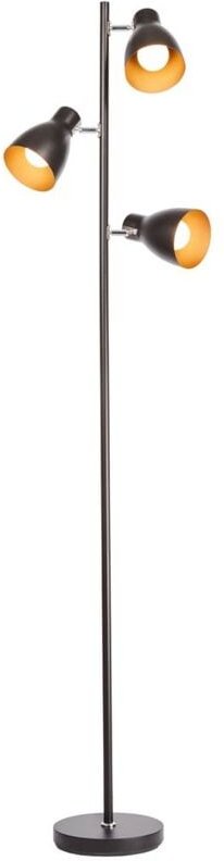 Stehleuchte, schwarz-gold