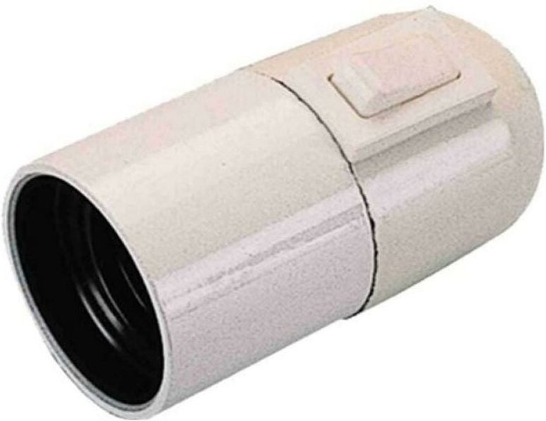 E27 lampenfassung mit weißem schalter - 71105 - Electraline