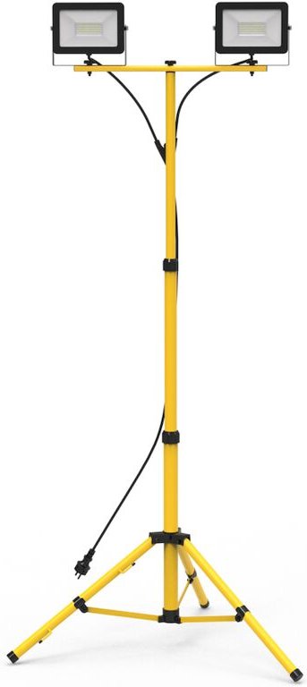 Led Flutlicht auf Ständer Bobby 2x50W 4000K