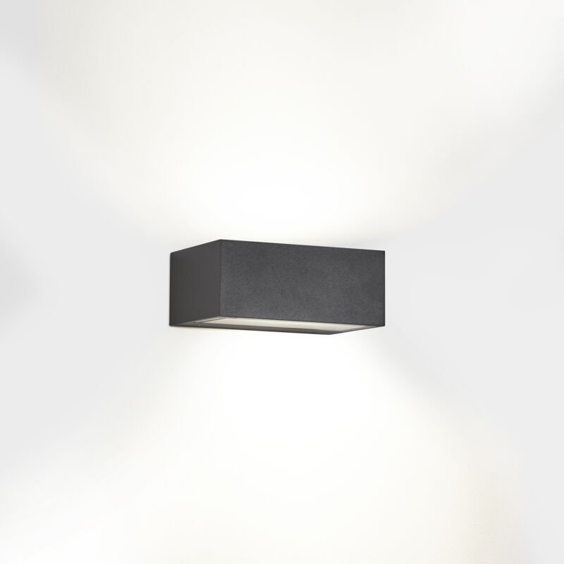 Thumbnail - LEDs C4 Nemesis led 90x220mm Outdoor led Up Down Light Urban Grey, Opal IP65 17.5W 2700K