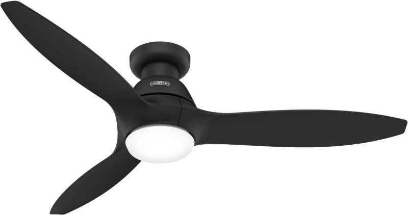 Dc Deckenventilator Calabasas lp Schwarz mit led