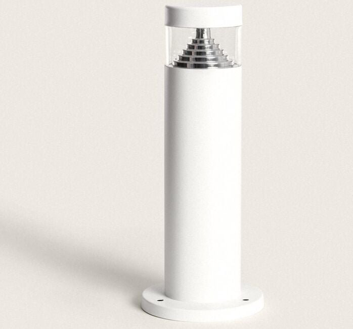 LED-Wegeleuchte Aussen 6W Oberfläche 30cm Weiss Inti Edelstahl Weiss 3000K Warmweiß