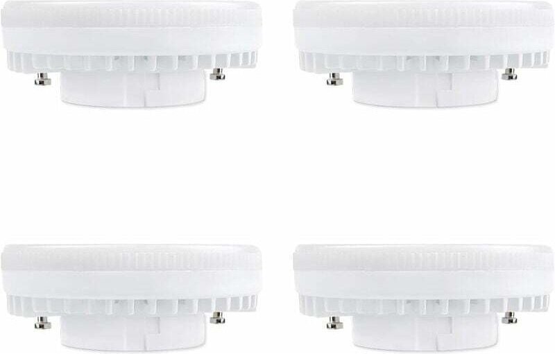 GX53 9W LED-Spot, warmweiß 3000K, 900LM, AC 230V, entspricht CFL GX53 15-18W, 120° GX53 LED-Reflektorlampe für Küchensch...