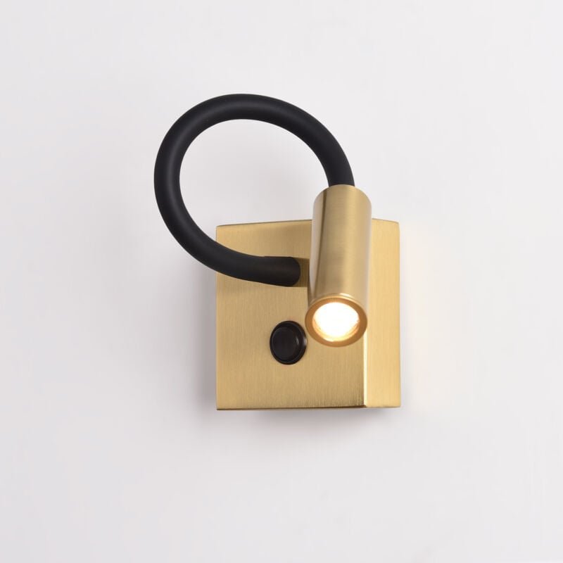 Wandleuchte mit LED-Leselampe "HALE" 3W