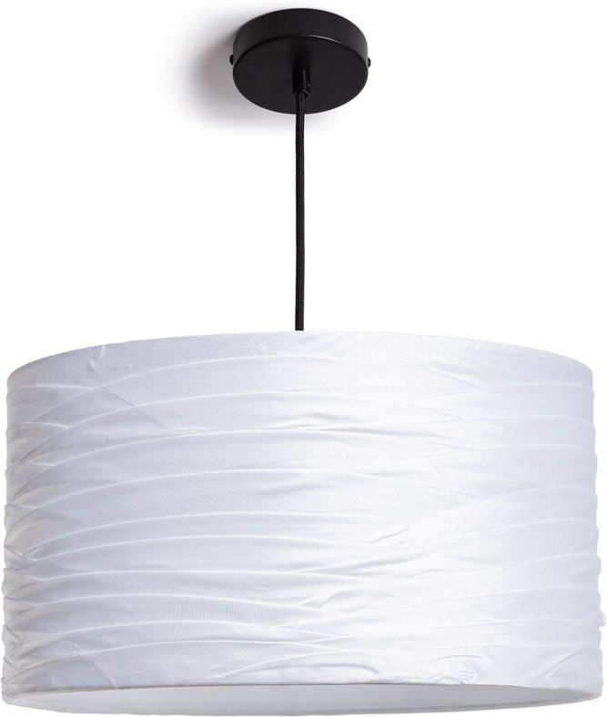 Efectoled - Pendelleuchte Stoff Marissa Weiß
