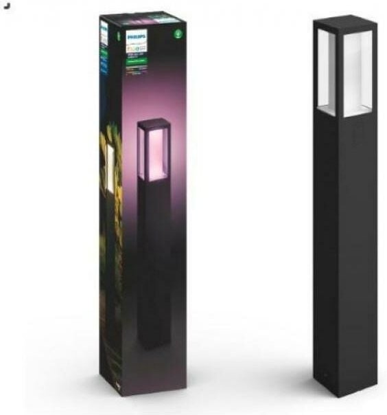 Philips Hue Impress led Wegeleuchte schwarz