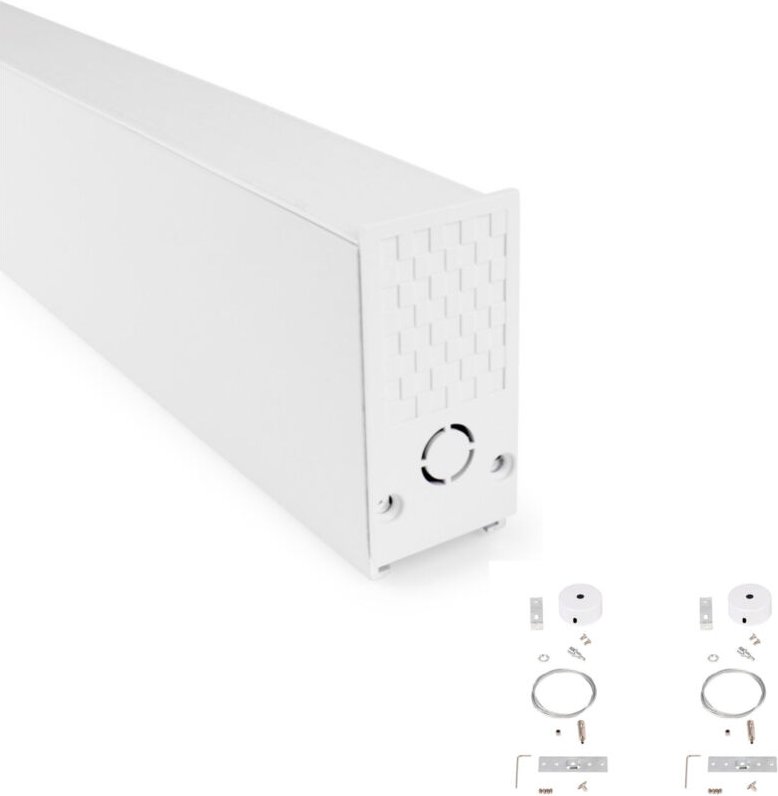 Magnetschiene 48V + Montage-Set - 1 Meter