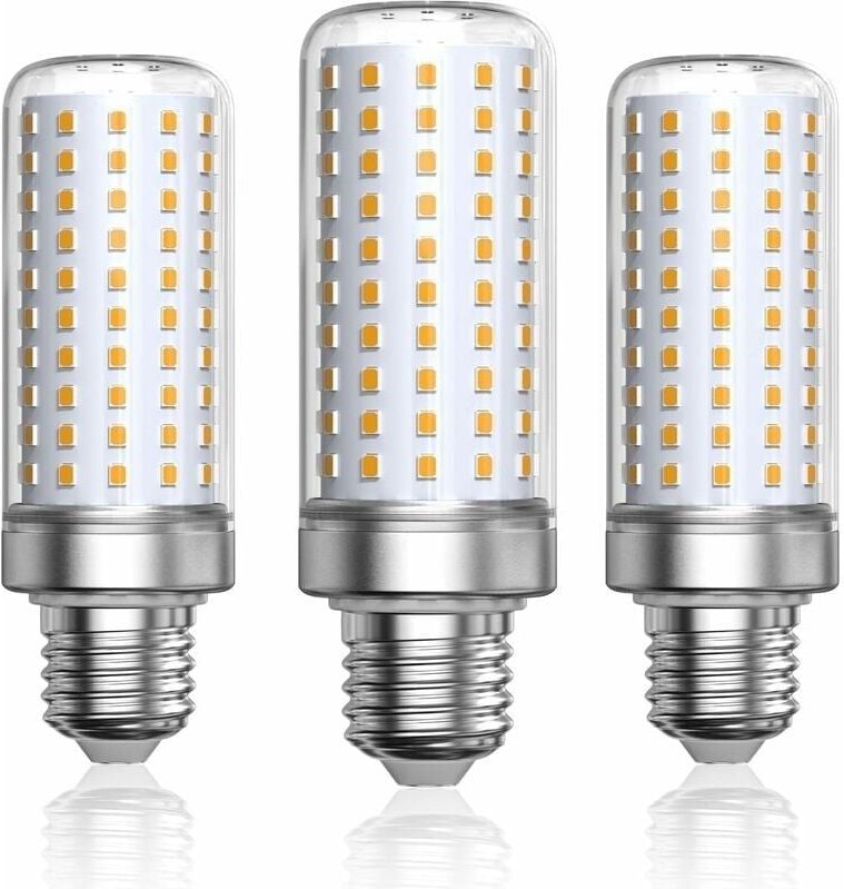 LED-Glühbirne E27, Warmweiß 3000 K, 1800 lm, entspricht 200 W Halogenlampe, LED-Mas-Glühbirnen E27 für Wohnzimmer, Kronl...