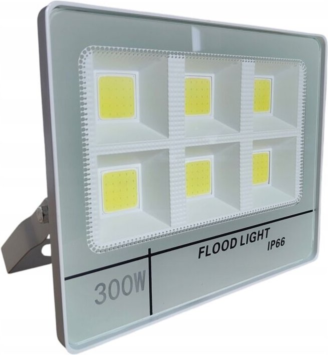 HALOGEN-LED-LAMPE 300W BAU-Reflektor Garten-Lager Weiß NEU