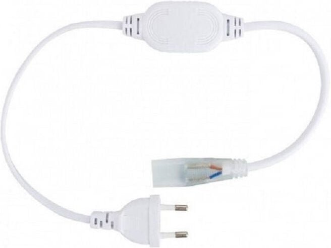 Trade Shop Traesio - Trade Shop - 12MM led-streifen-stecker 220V led-streifen-zündsteckdose S-220V-12 -