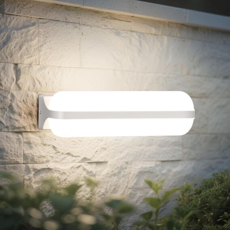 20-W-LED-Wandleuchte für den Innen- und Außenbereich, nach oben und unten gerichtet, 4000 K, IP65 wasserdicht, geeignet ...