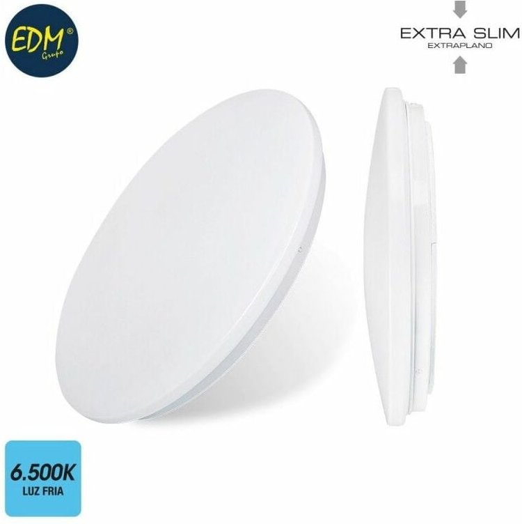 24w 6500k ø38x6,6cm EDM LED-Decken-/Wandanbauleuchte EDM