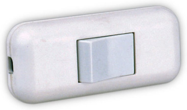 Zweipoliger durchpoliger Schalter. Electro DH Farbe Gold 11.575/D 8430552129706