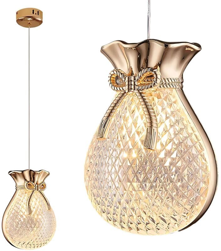 Toolight - hängelampe LHJ107-1CP gold 9 gold, rose gold