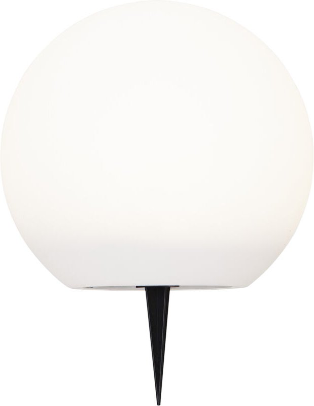 Star Solar-Kugel-Leuchte 481-81, Weiss, ca 23 x 25 cm