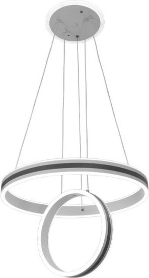 Alpes grau hängeleuchte 104w 3000-4000-6000k regx50x50 cm 8320lm mit fernbedienung und dimmer