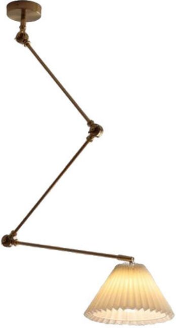 Mobile Esszimmer-Schlafzimmer-Pendelleuchte, nordische minimalistische Plissee-Pendelleuchte, faltbare Wohndekorations-P...