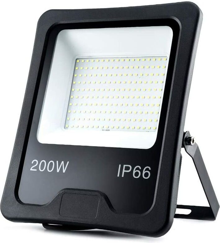 Uisebrt - 200W Kaltweiß led Strahler Außen - led Flutlicht Sicherheitsleuchte Außenwandleuchte Wasserdicht IP66 für Gara...