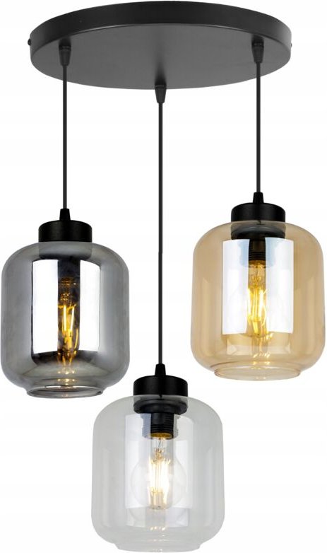 Moderne Elegante Hängelampe Mit Glasschirm