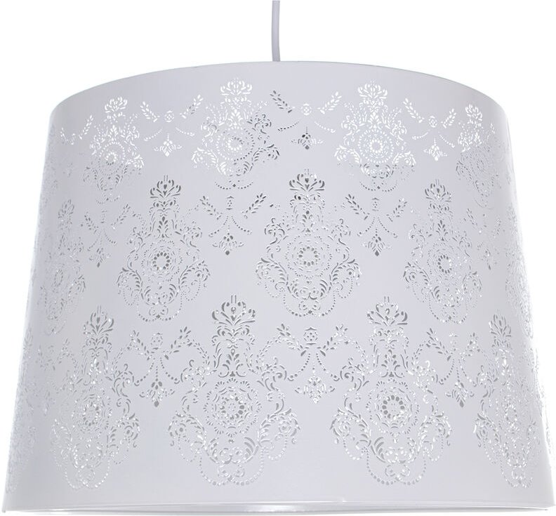 Weißmetalldecke, 1x27, max.60w nicht enthalten 35x25 cm, Kabel: 85 cmpour alle Stile, um dem Haus eine Note zu verleihen