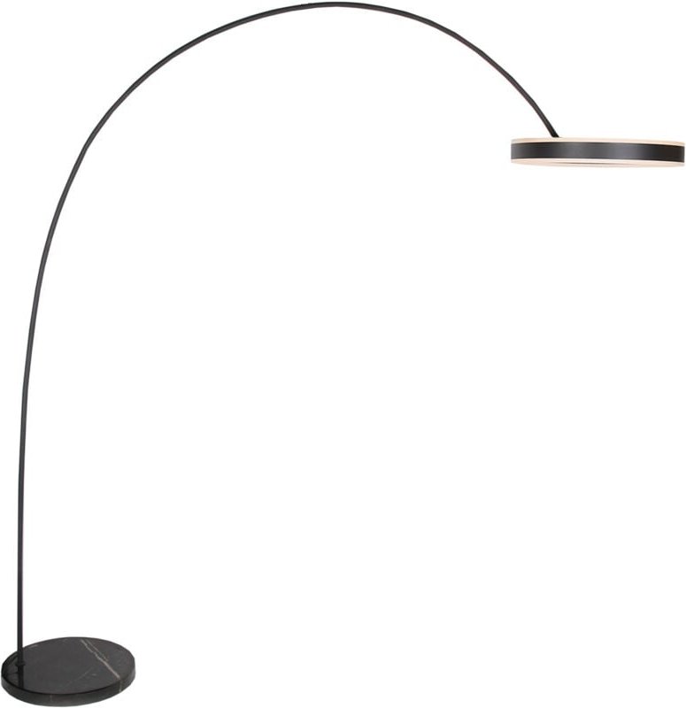 Mexlite - stehlampe - Luna-Arc - schwarz - metall - bogenlampe -