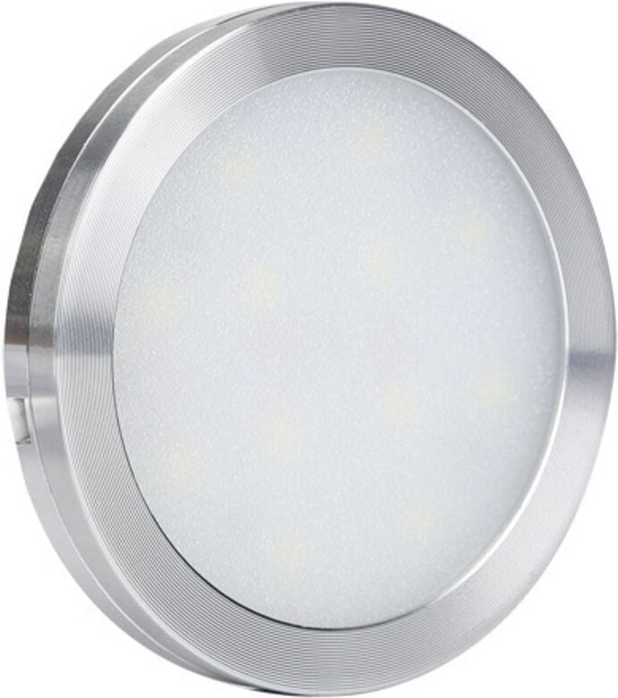 LED-Schrankleuchte für Küche und Werkstatt, 2-W-Klebeleiste, Aluminium, 12 V