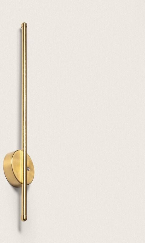Thumbnail - Efectoled - led Wandleuchte Lineal Metall mit wiederaufladbarem usb Akku Becca Gold