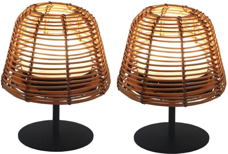 Tischlampe 2er Set twins h16cm